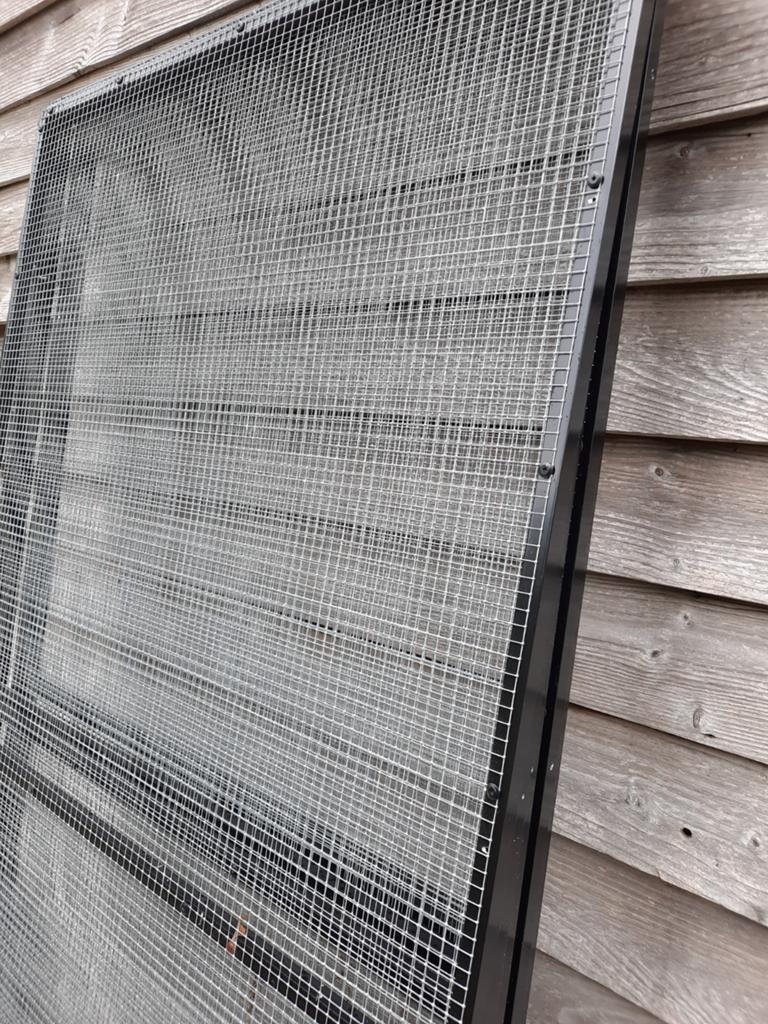 6 volière panelen, Dieren en Toebehoren, Vogels | Hokken en Kooien, Ophalen, Aluminium, Volière