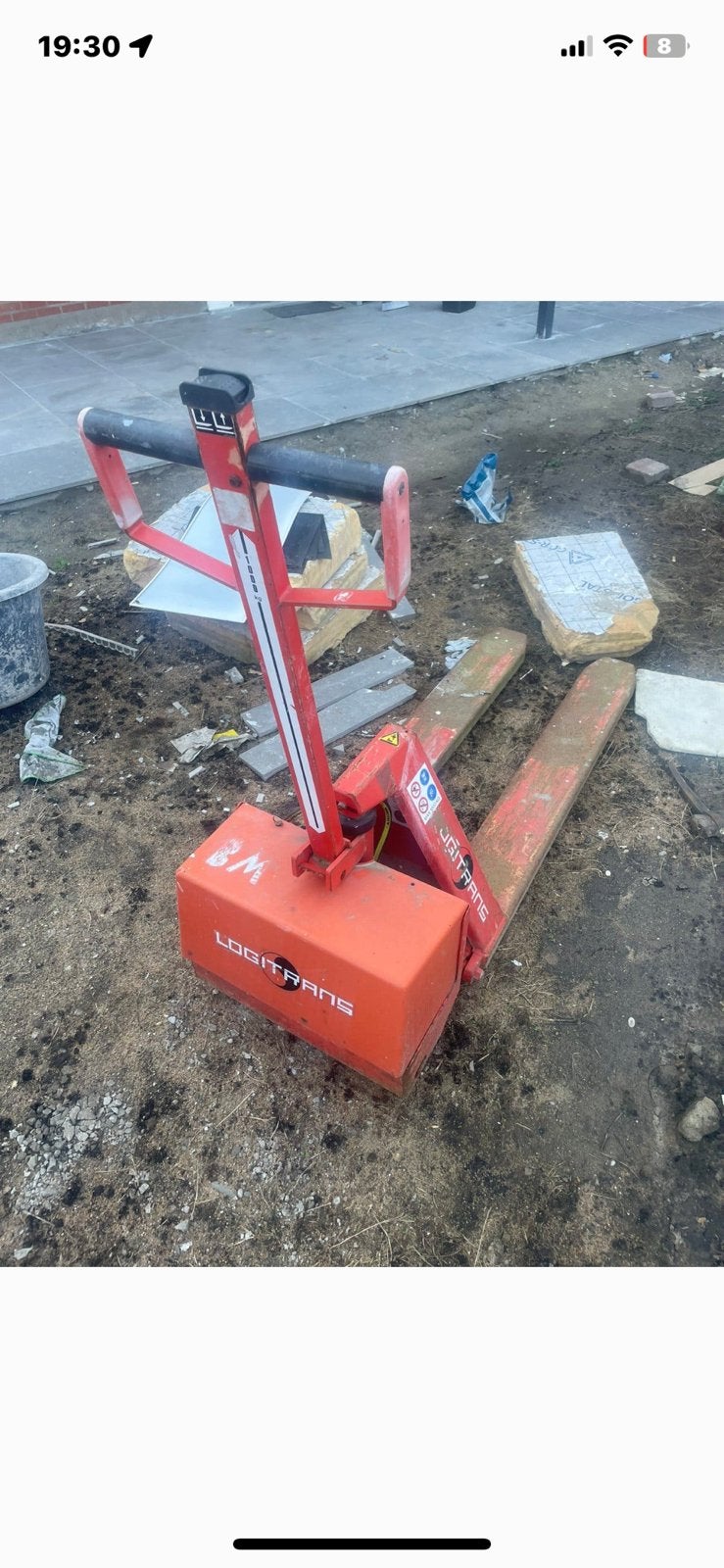 Elektrische palletwagen te koop., Ophalen, Transport