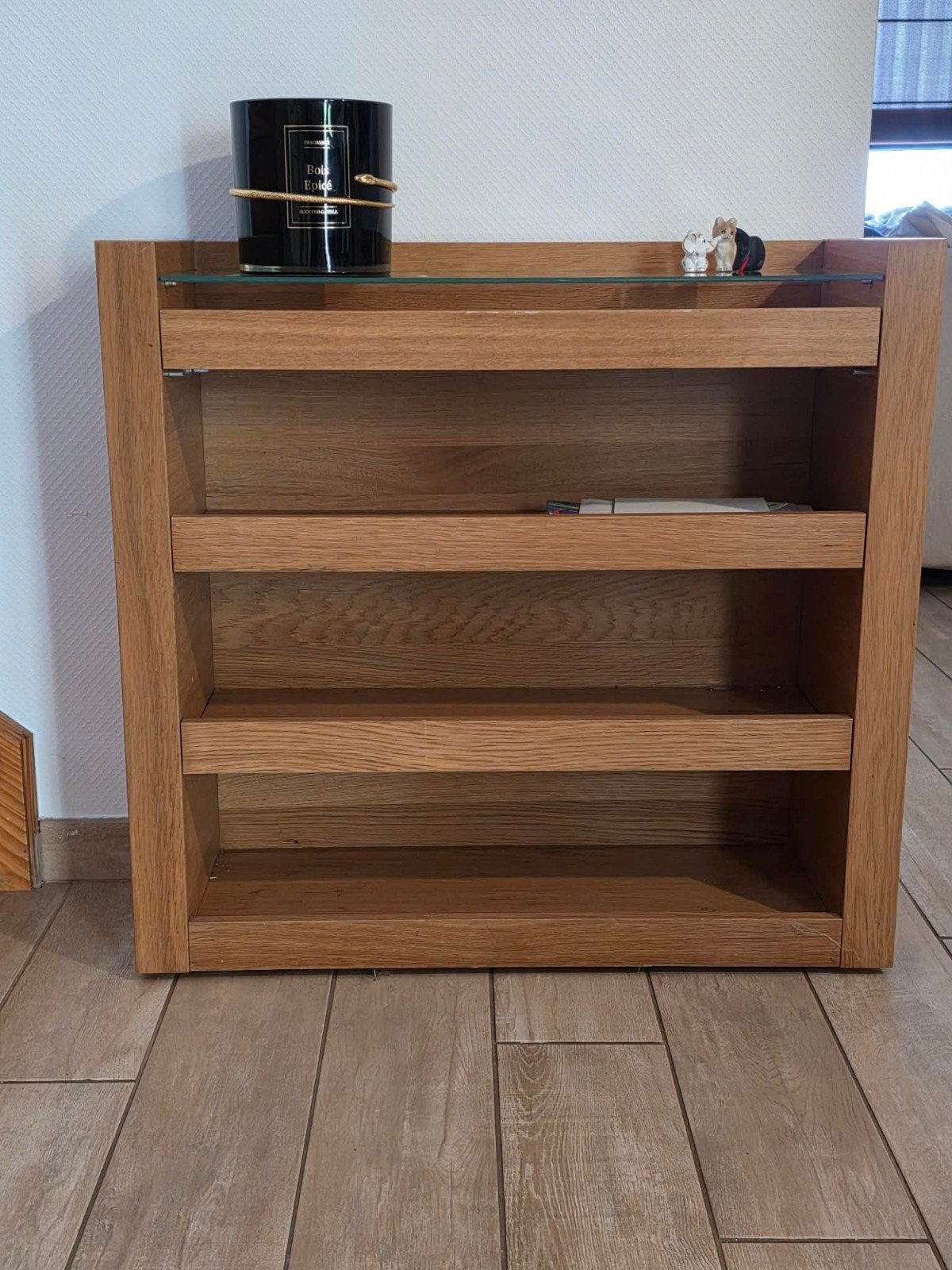 Meuble d'appoint en bois sur roulettes livraison gratuite, Enlèvement, Bois