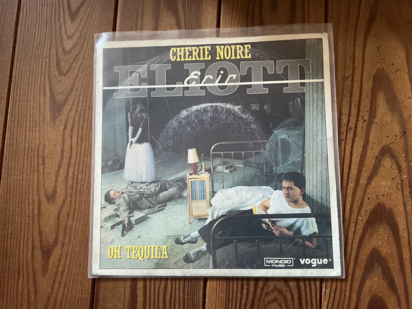 7” Eric Eliott - cherie noire, Ophalen of Verzenden, Gebruikt