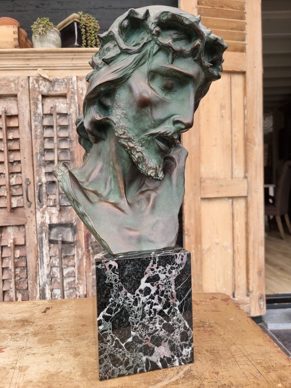 grande statue du Christ, Enlèvement