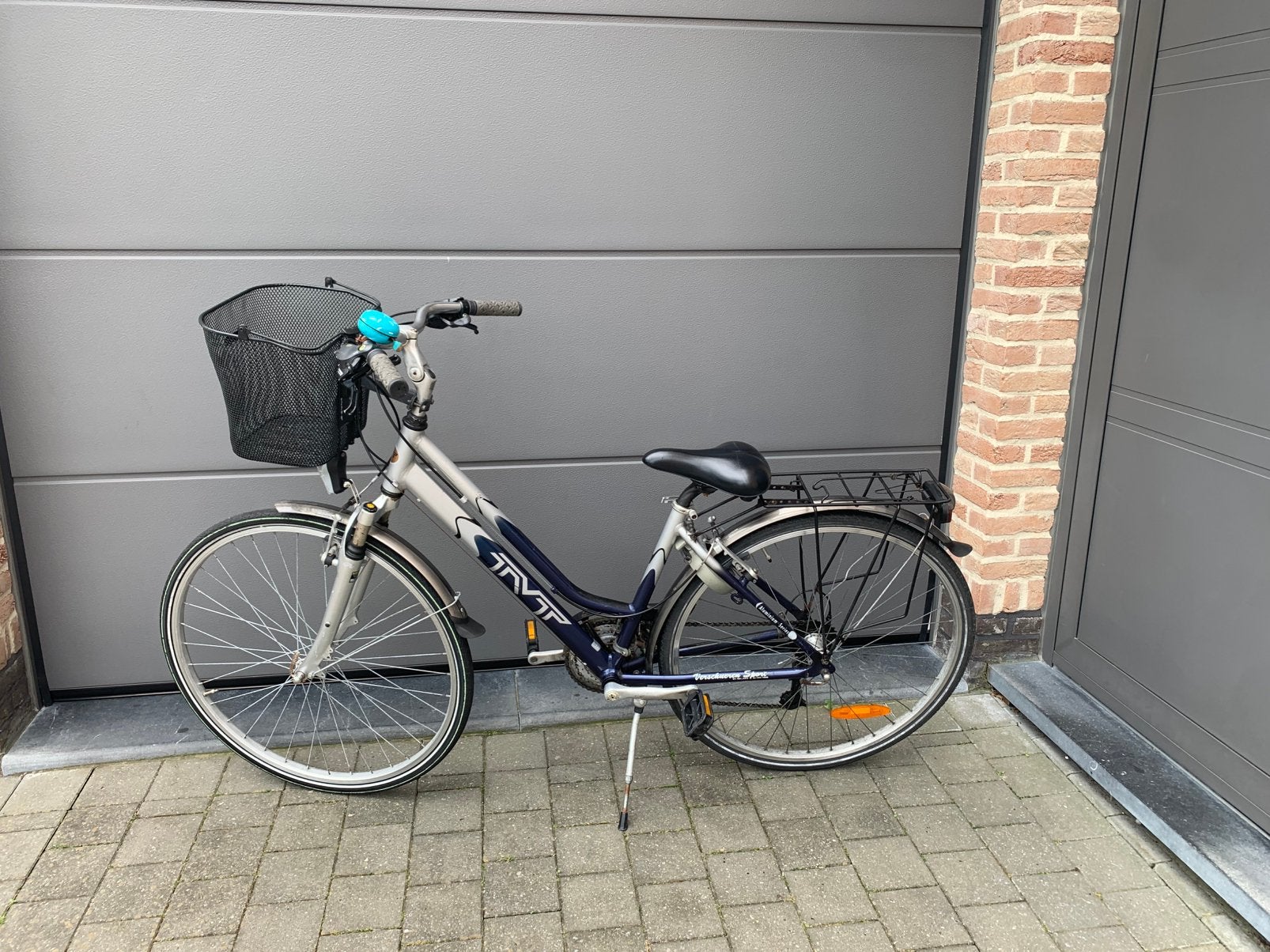 Damesfiets, Fietsen en Brommers, Fietsen | Dames | Omafietsen, Ophalen, Zo goed als nieuw, Versnellingen