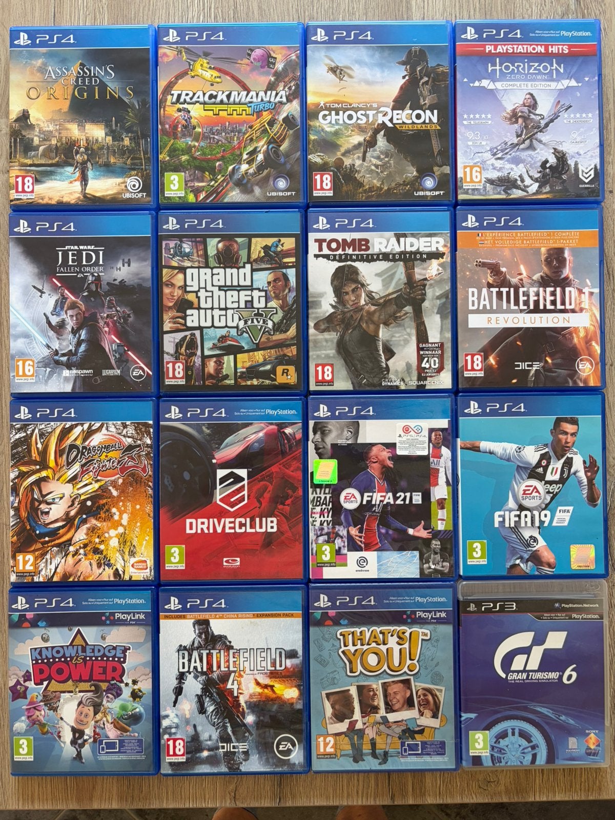 Différents titres PS4, Consoles de jeu & Jeux vidéo, Enlèvement, Comme neuf