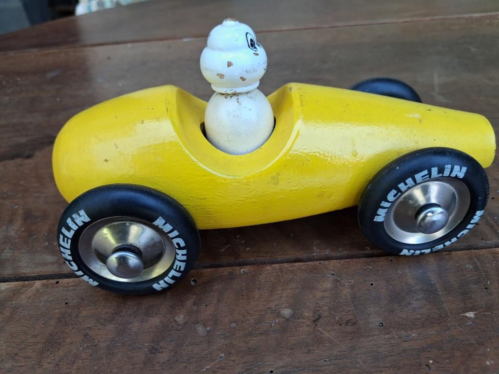 Autootje van MICHELIN met Bibendum., Antiek en Kunst, Ophalen of Verzenden