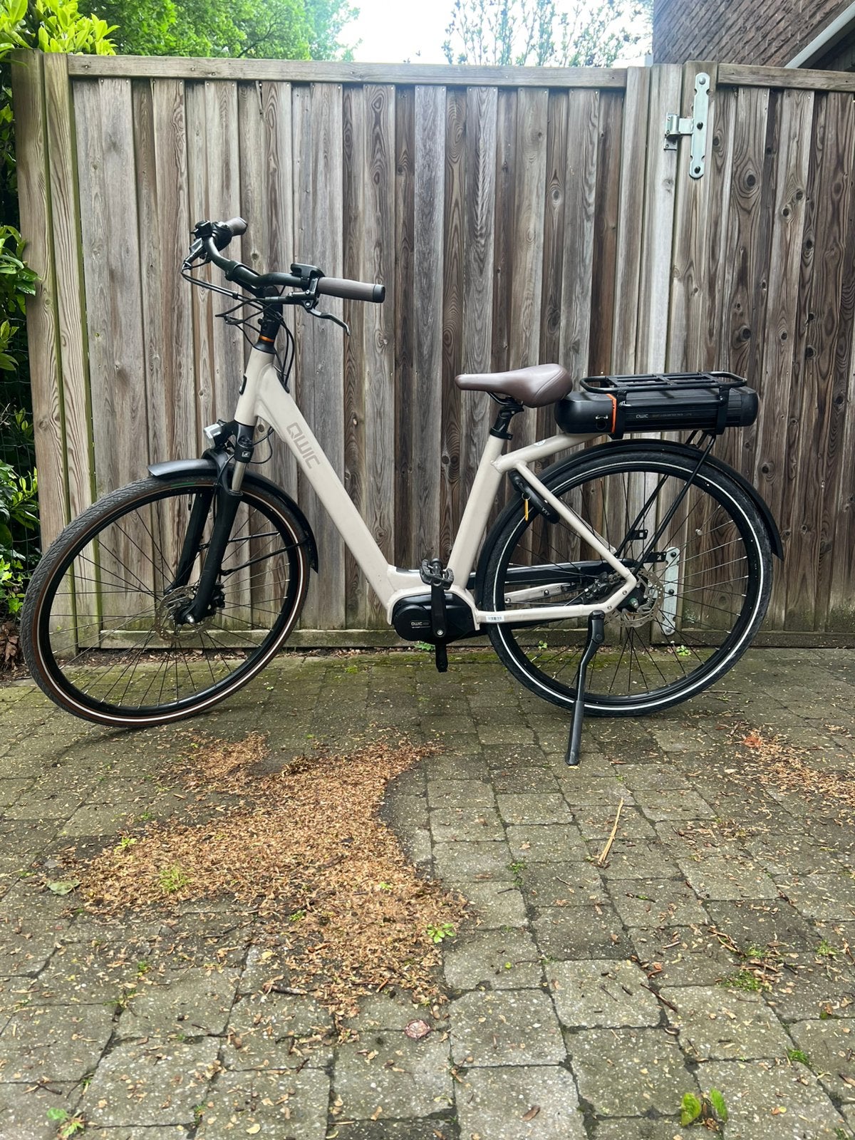 Elektrische fiets Qwic met bafang middenmotor, Fietsen en Brommers, Elektrische fietsen, Zo goed als nieuw, Qwic, Ophalen