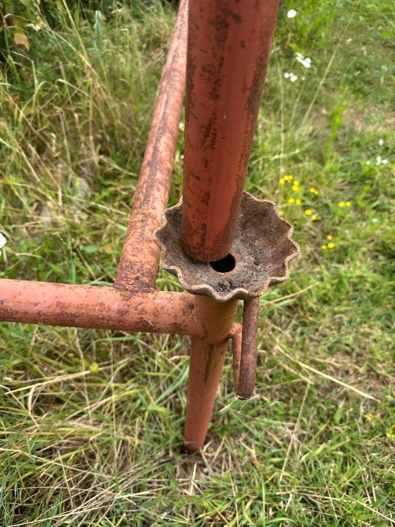 Materiaalkorven metaal/hout - Korven voor materiaal, Ophalen, Gebruikt