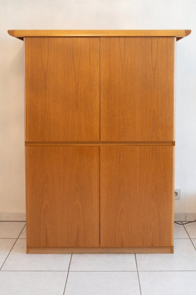 Complete eetkamer in eik, Maison & Meubles, Salles à manger complètes, Enlèvement, Comme neuf, 4 à 6 chaises