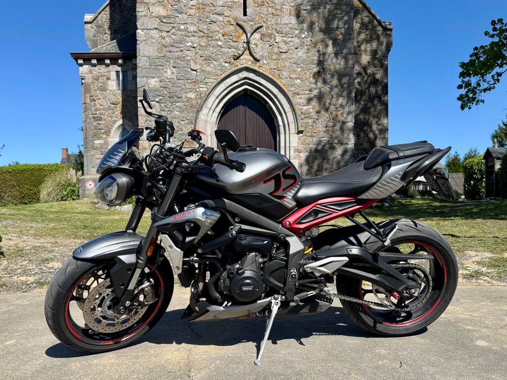 Triumph Street Triple 765 RS + pneus neufs, Nieuw, Quickshifter, Sport, Particulier