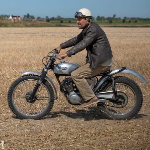 Oldtimer Triumph Tiger Cub, Motoren, 200 cc, 1 cilinder