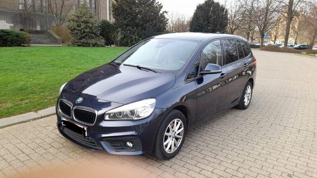 BMW 218d Gran Tourer 7-zits 150 pk, Elektrische ramen, Stof, Blauw, 7 zetels