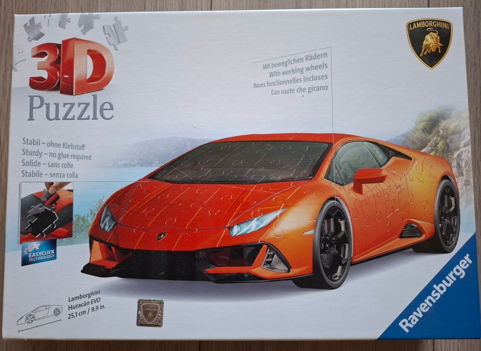 3D puzzel Lamborghini, Hobby en Vrije tijd, Ophalen
