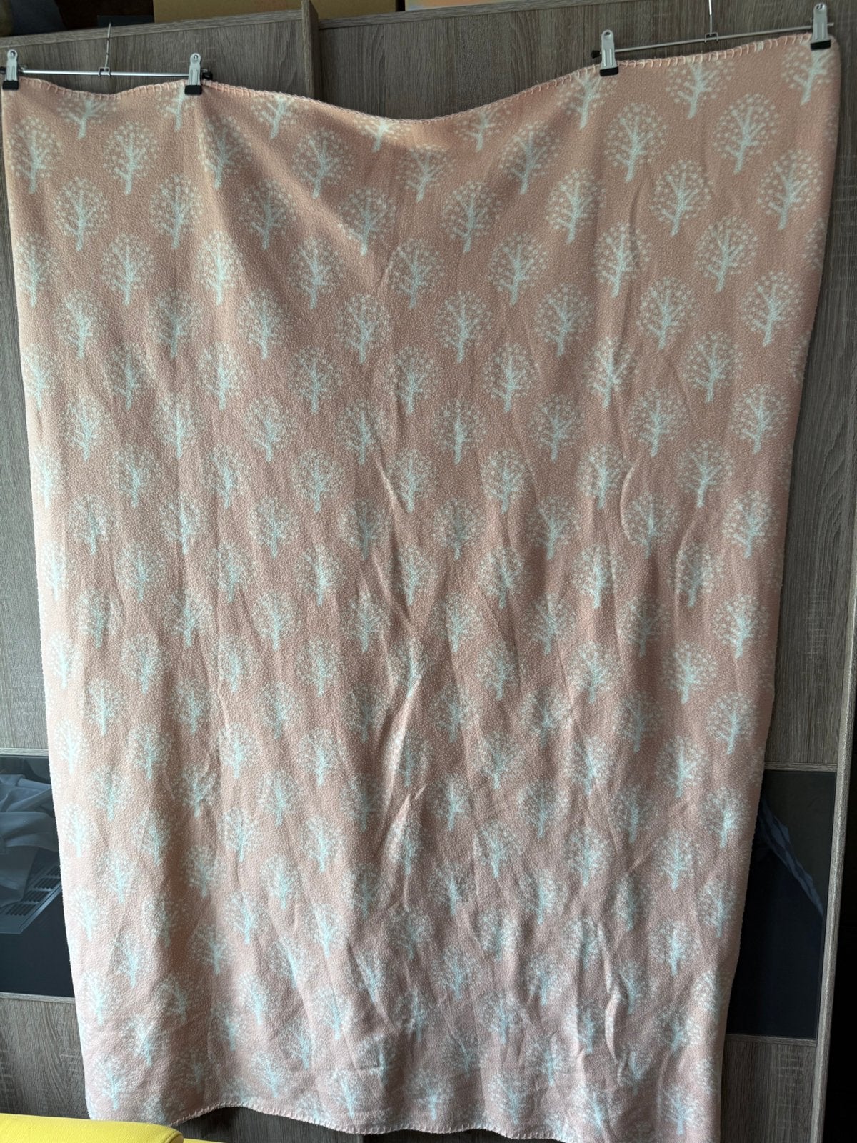 Roze fleece deken, Ophalen of Verzenden, Zo goed als nieuw, Roze, Overige typen