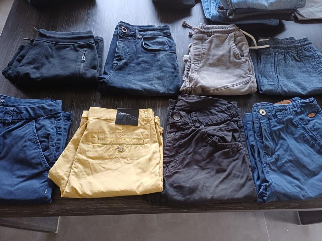 Korte broeken maat 164, 170 en 176 en xs, Ophalen of Verzenden, Gedragen