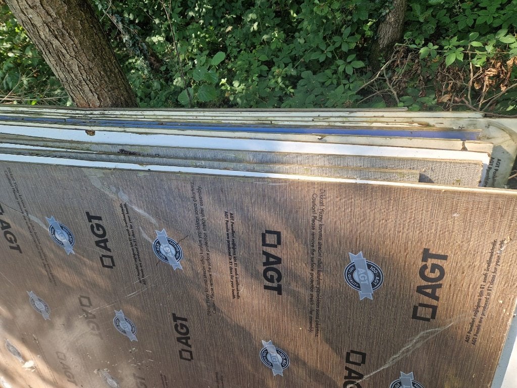 rockpanel, Bricolage & Construction, Plaques & Panneaux, Enlèvement, Utilisé, Autres matériaux, Moins de 20 mm