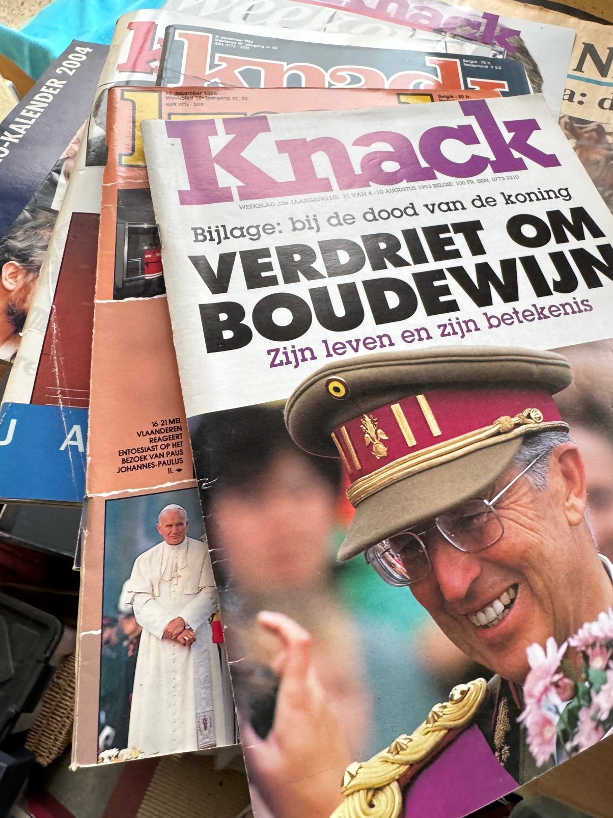 Royals, Dynasty, Knack, Humo, Raids, Historie, Quest, Sport, Ophalen, Zo goed als nieuw
