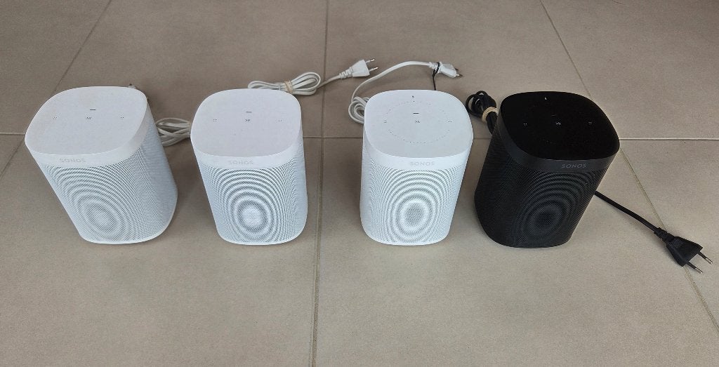 4x Sonos One G1/G2/SL, Enlèvement ou Envoi, Utilisé