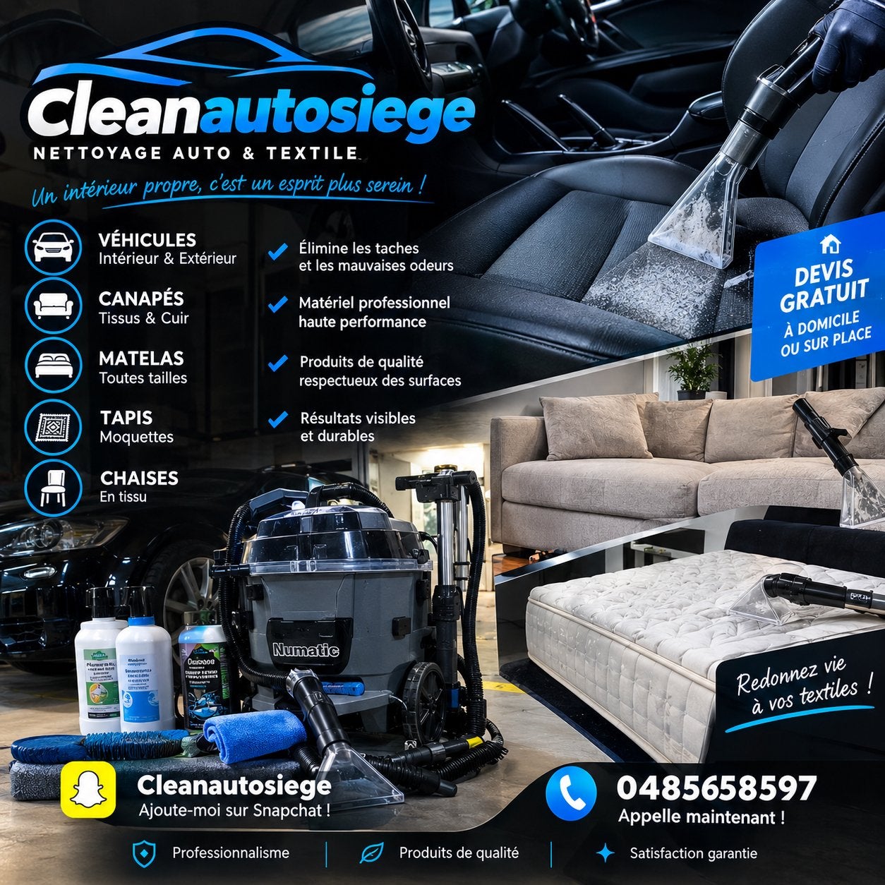 Lavage professionnel disponible  toute la Belgique, Informatique & Logiciels, Enlèvement ou Envoi, Comme neuf