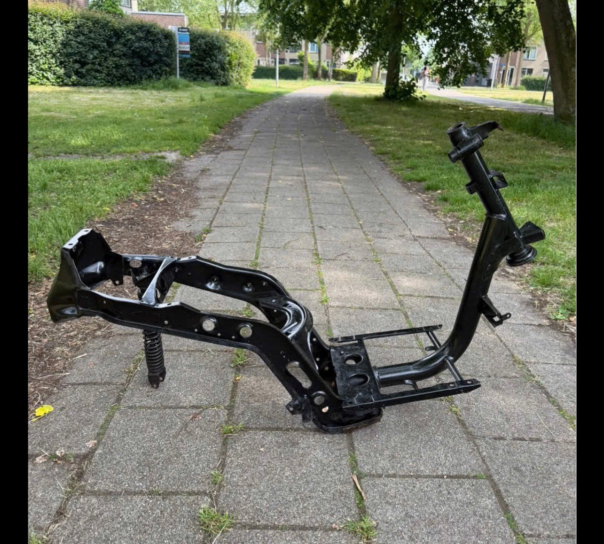 A1 zip frame met papieren, Fietsen en Brommers, Ophalen, Zo goed als nieuw, Zip