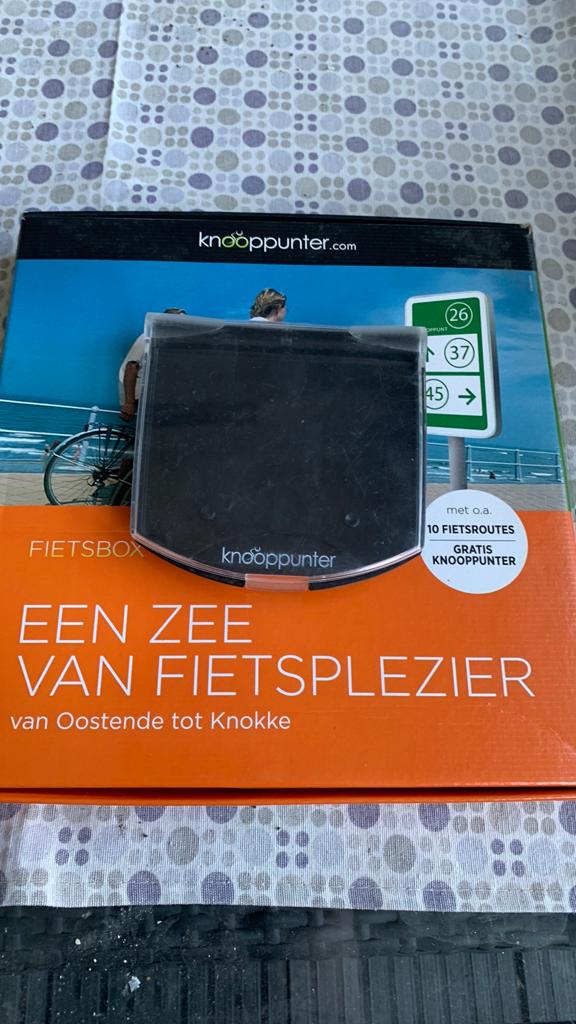 Stuurtas en knooppunter box kust van Oostende tot Knokke, Fietsen en Brommers, Fietsaccessoires | Fietstassen, Ophalen of Verzenden