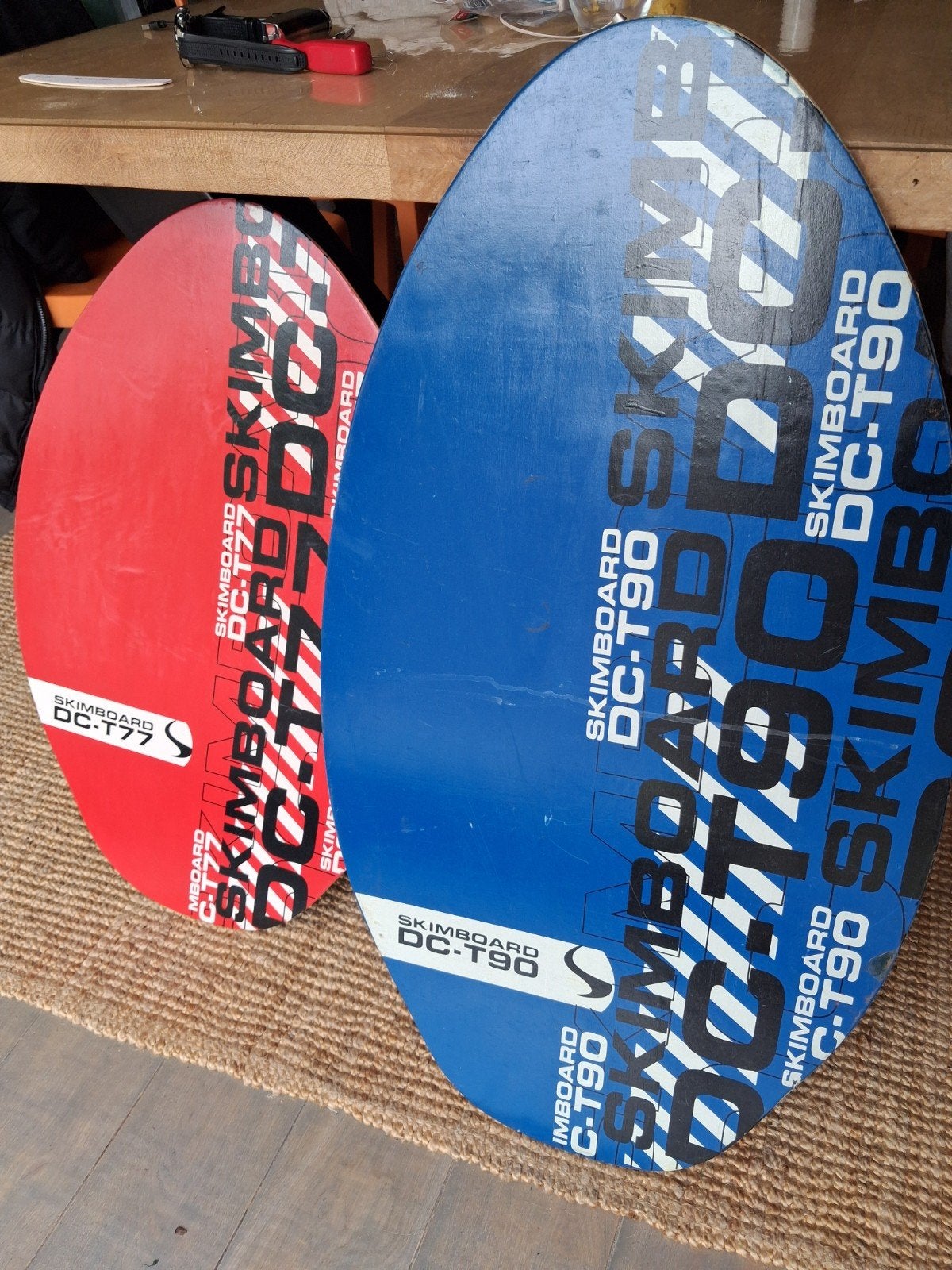 Skimboard in perfecte staat (rode), Enlèvement
