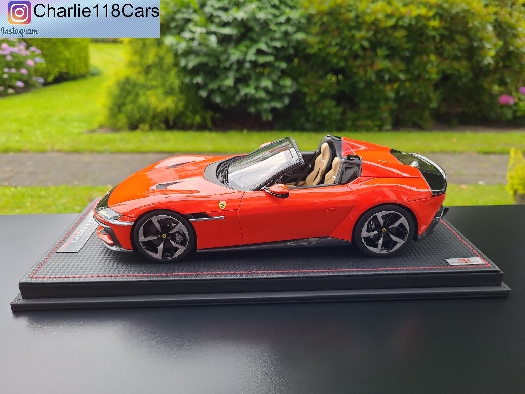 MR Collection 1/18 Ferrari 12Cilindri Spider – Rosso Dino, Ophalen of Verzenden, Nieuw