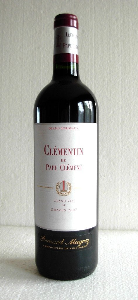 CLÉMENTIN DE PAPE CLEMENT 2007 - LEOGNAN PESSAC, Verzamelen, Wijnen, Frankrijk, Nieuw, Ophalen of Verzenden, Rode wijn