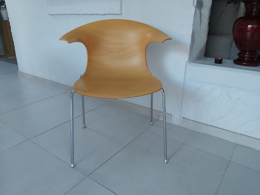Vier prachtige design stoelen van Infiniti, Huis en Inrichting, Stoelen, Ophalen, Bruin, Zo goed als nieuw, Vier