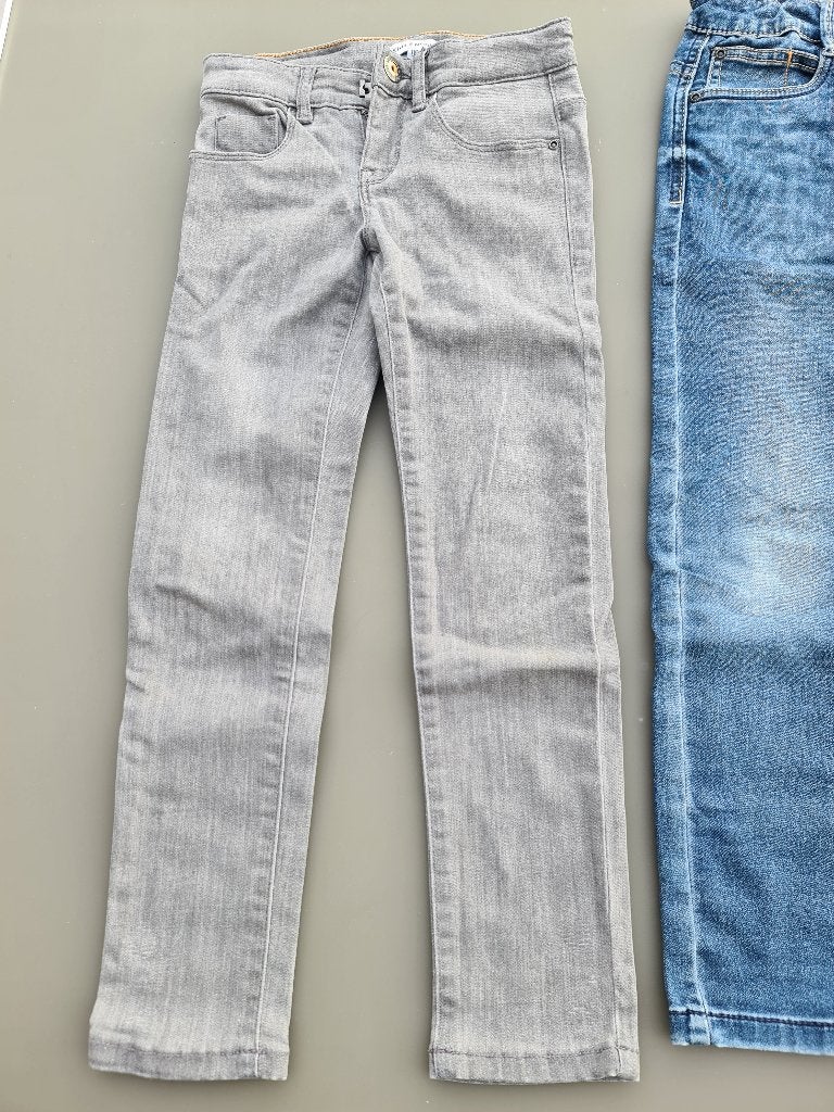 grijze jeansbroek, Kidz Nation, 116, Kinderen en Baby's, Kinderkleding | Maat 116, Ophalen, Zo goed als nieuw
