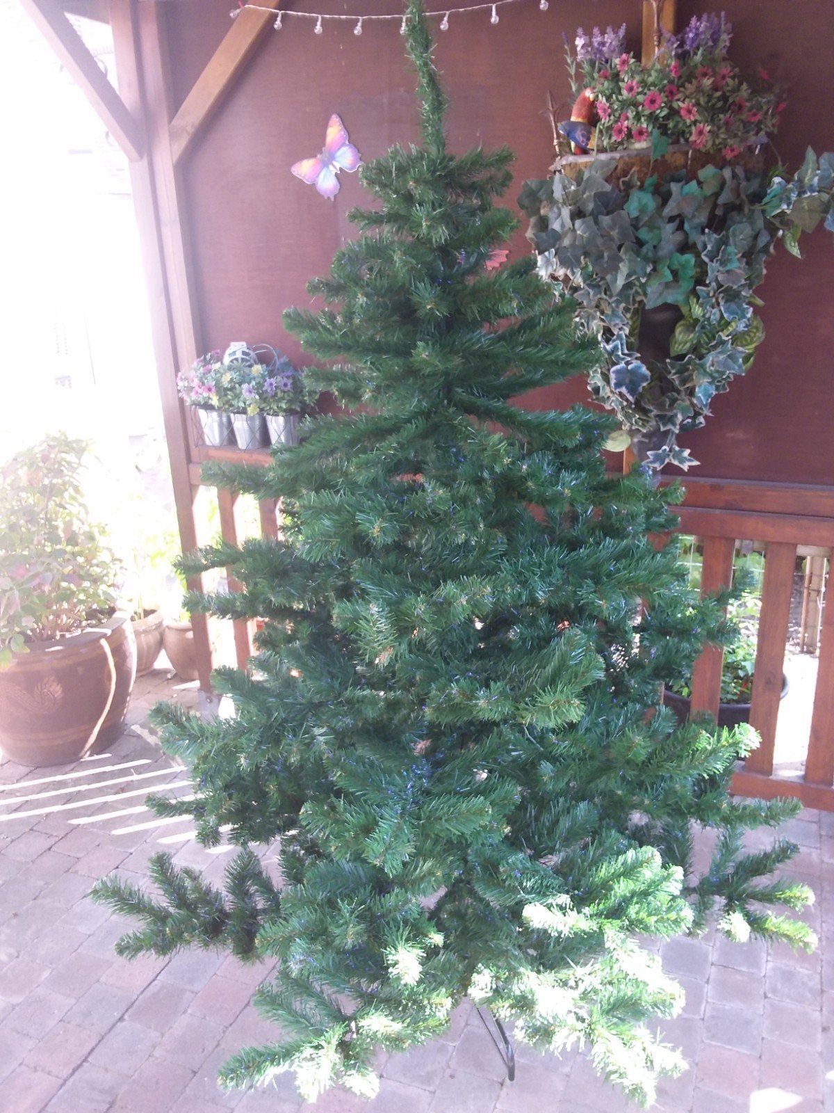 kunststof kerstboom 1m80 hoog, Ophalen