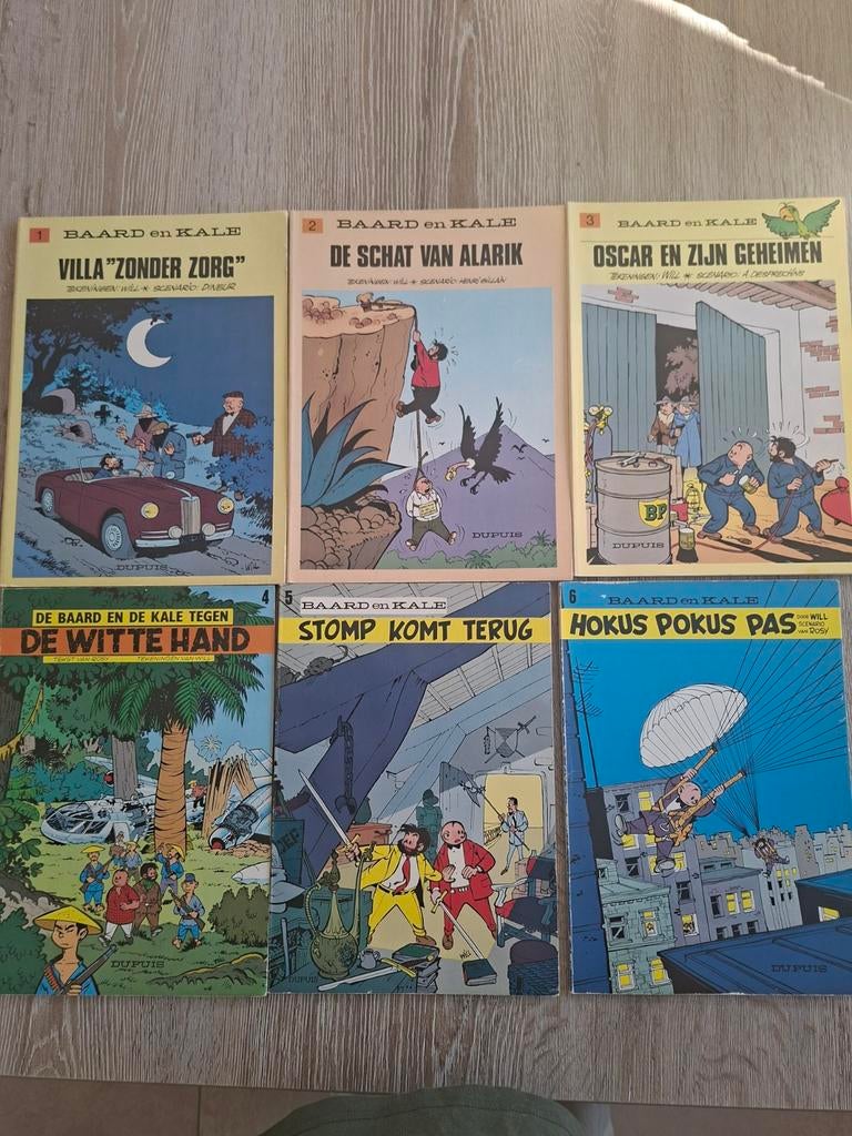 Collectie Baard en Kale, Boeken, Ophalen