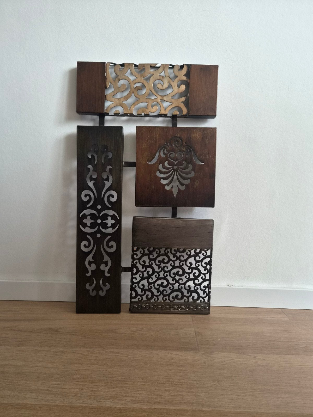 Kunstwerk, wanddecoratie, Antiek en Kunst, Kunst | Designobjecten, 68 cm, Wanddecoratie, Metaal