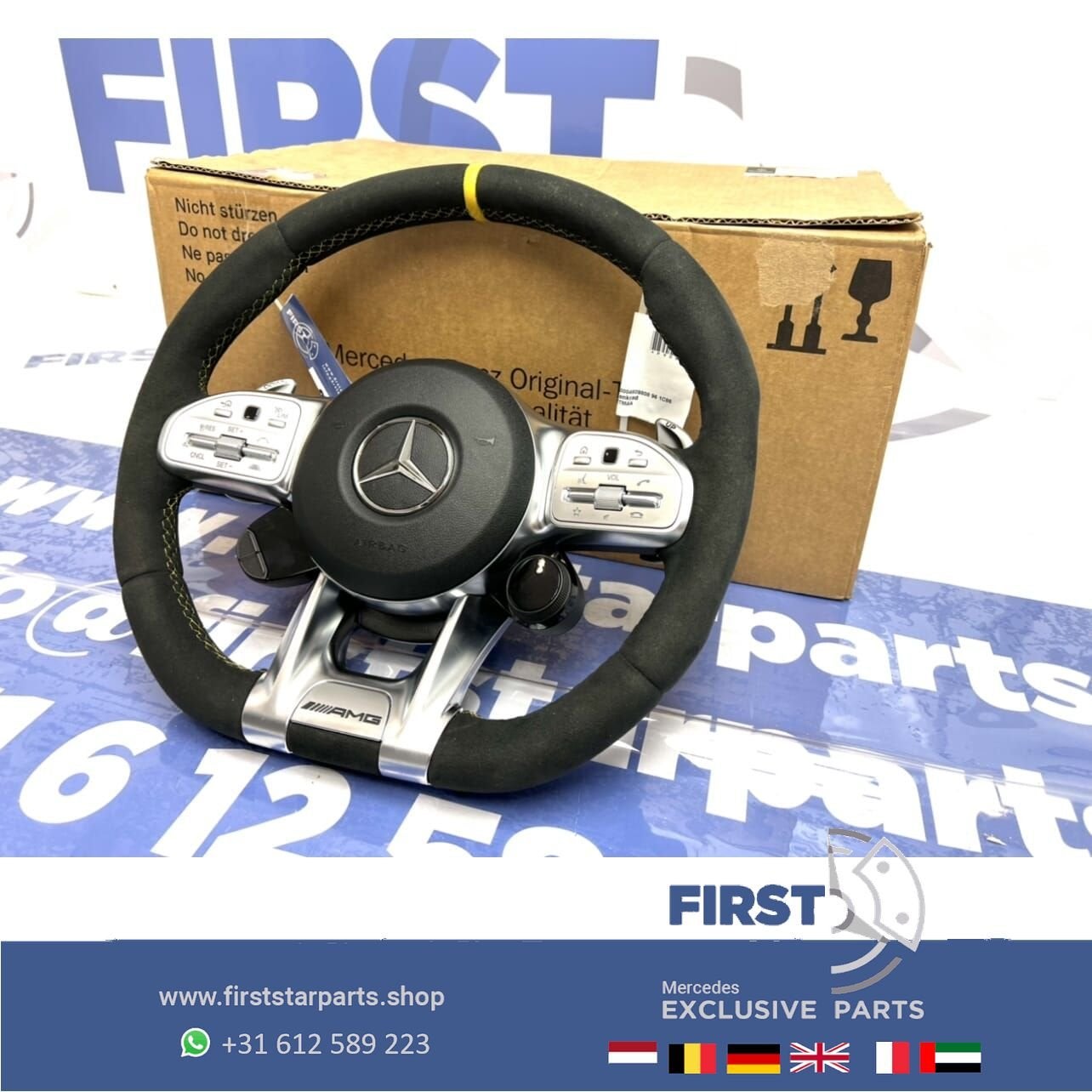 A0004600109 9E38 ORIGINEEL EDITION 1 STUUR Mercedes 35 43 45, Gebruikt, -, Ophalen of Verzenden, -