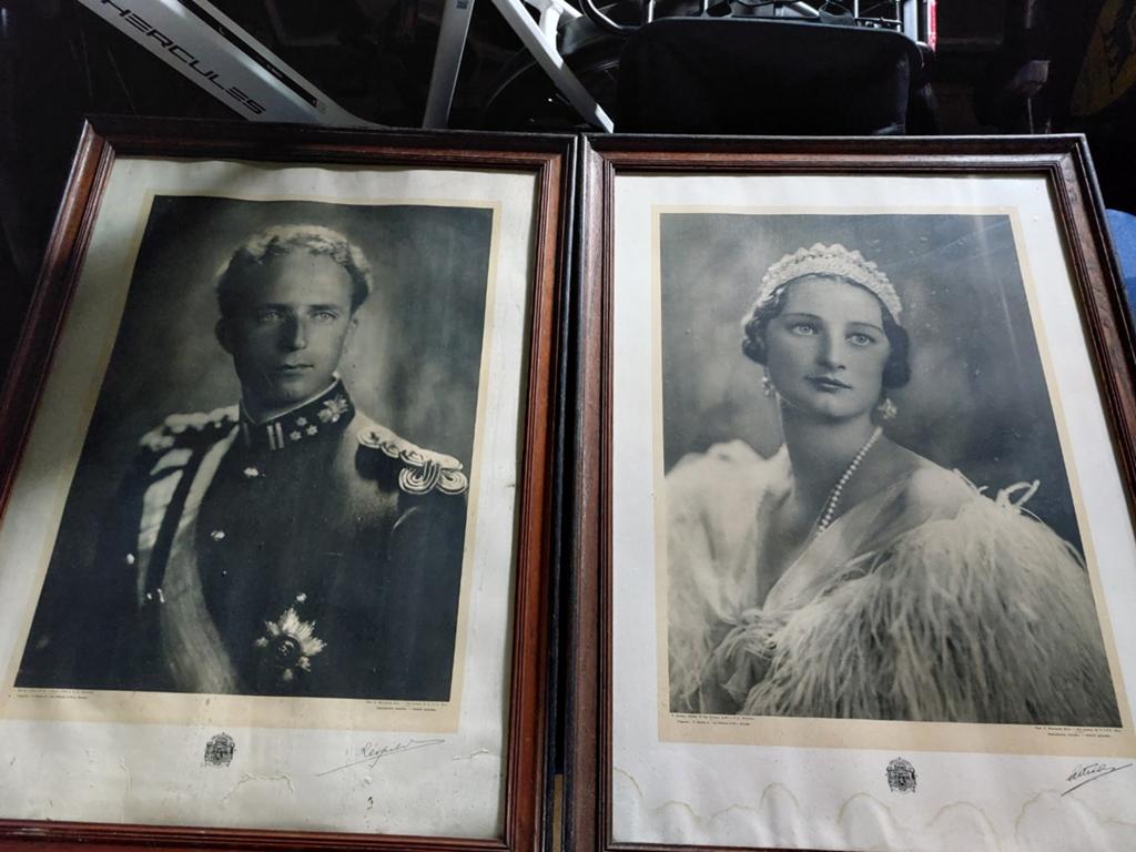 Koning Leopold 3 & Koningin Astrid, Antiek en Kunst, Ophalen