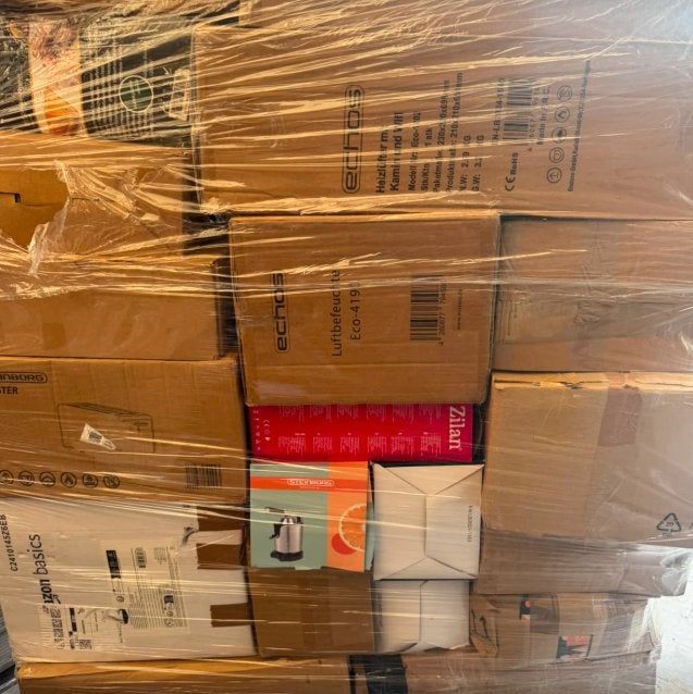 1410 retours de palettes de le commerce en gros par lots, Enlèvement, Neuf