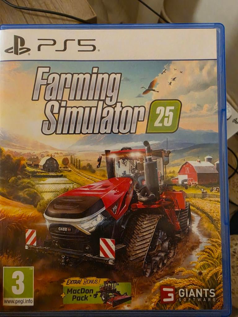Farming simulator 25 voor ps5 nieuw, Enlèvement