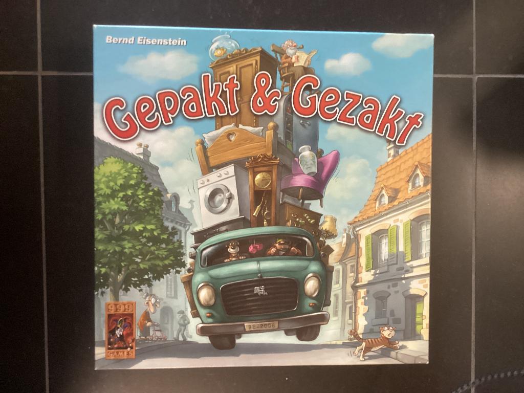 Gepakt en gezakt 999 games bordspel, Ophalen of Verzenden, Gebruikt