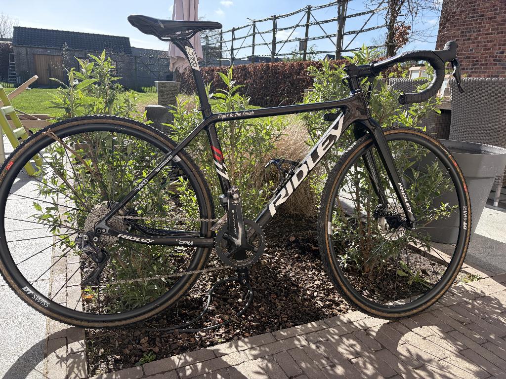 Professioneel uitgeruste Ridley crossfiets, Fietsen en Brommers, Carbon, Heren, Zo goed als nieuw, Ophalen