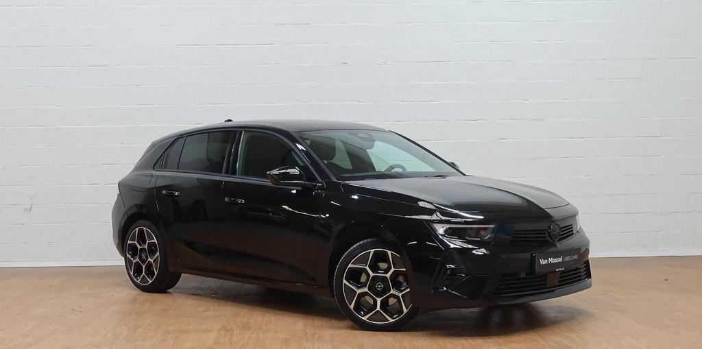 Opel Astra 1.2 Turbo MHEV 100kW Ultimate DCT, Auto's, Opel, Stof, Gebruikt, Zwart, 136 pk