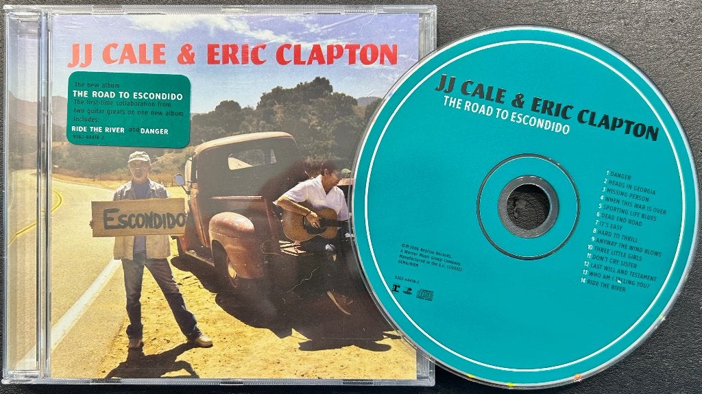 J.J. CALE & ERIC CLAPTON - The road to Escondido ( CD ), Cd's en Dvd's, Ophalen of Verzenden, Zo goed als nieuw, Classic Rock
