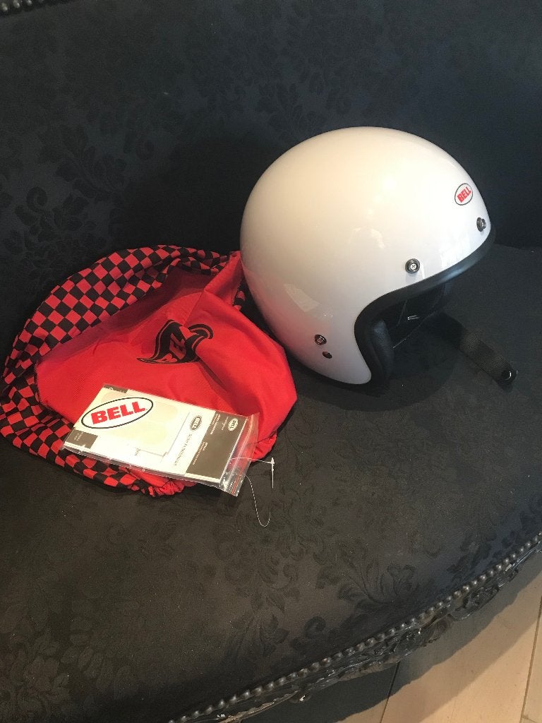 Casque jet Bell Custom 500, Motos, Autres marques, Femmes, Enlèvement ou Envoi, Casque jet