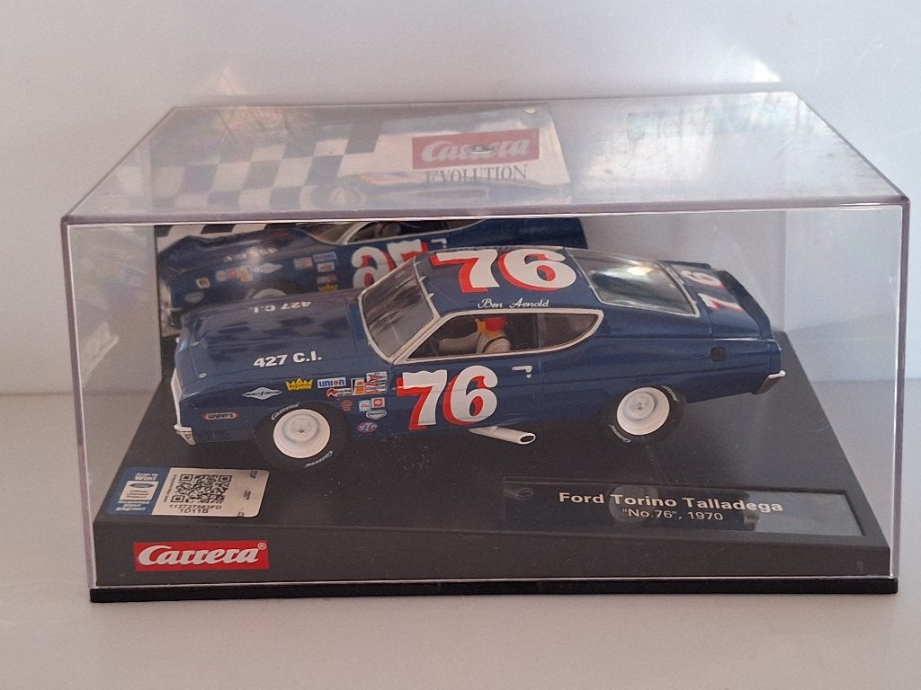 Carrera Evolution 27616 Ford Torino Talladega "No.76" 1970, Racebaan, Carrera, Nieuw, Ophalen of Verzenden
