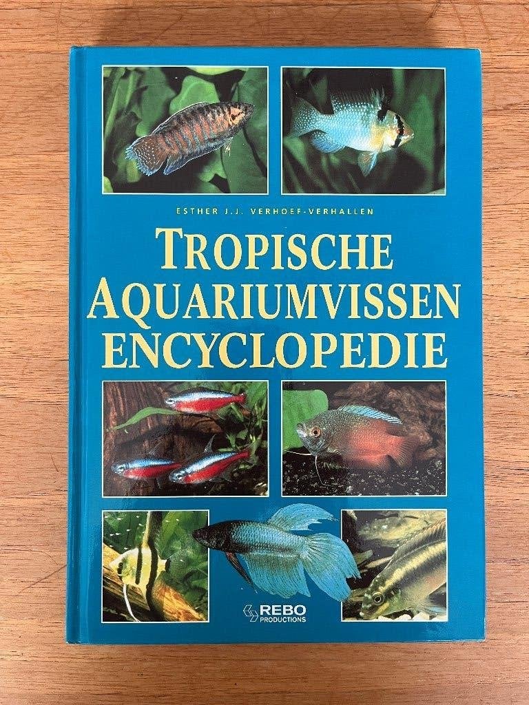 Tropische aquariumvissen encyclopedie, Boeken, Ophalen of Verzenden, Zo goed als nieuw, Vissen, Esther J.J. Verhoef-Verhallen