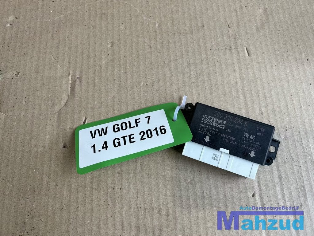 VW GOLF 7 Parkeersensor PDC Module 2012-2021, Gebruikt, Volkswagen, Volkswagen AG, Vw@volkswagen.de