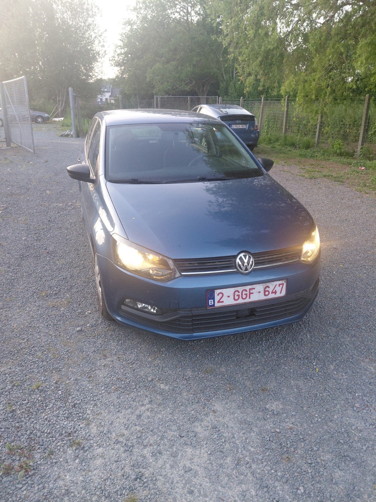 Polo dissel, Auto's, Blauw, Particulier, Airbags, Te koop