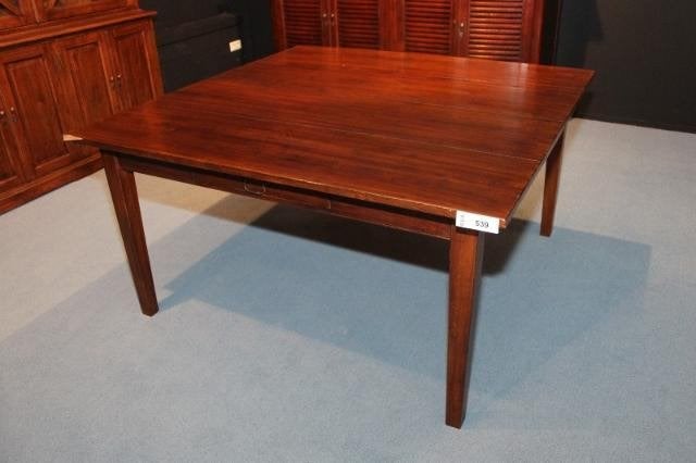 VIERKANTE EETTAFEL 150x150 MASSIEF EIKEN TAFEL Flamant, Ophalen
