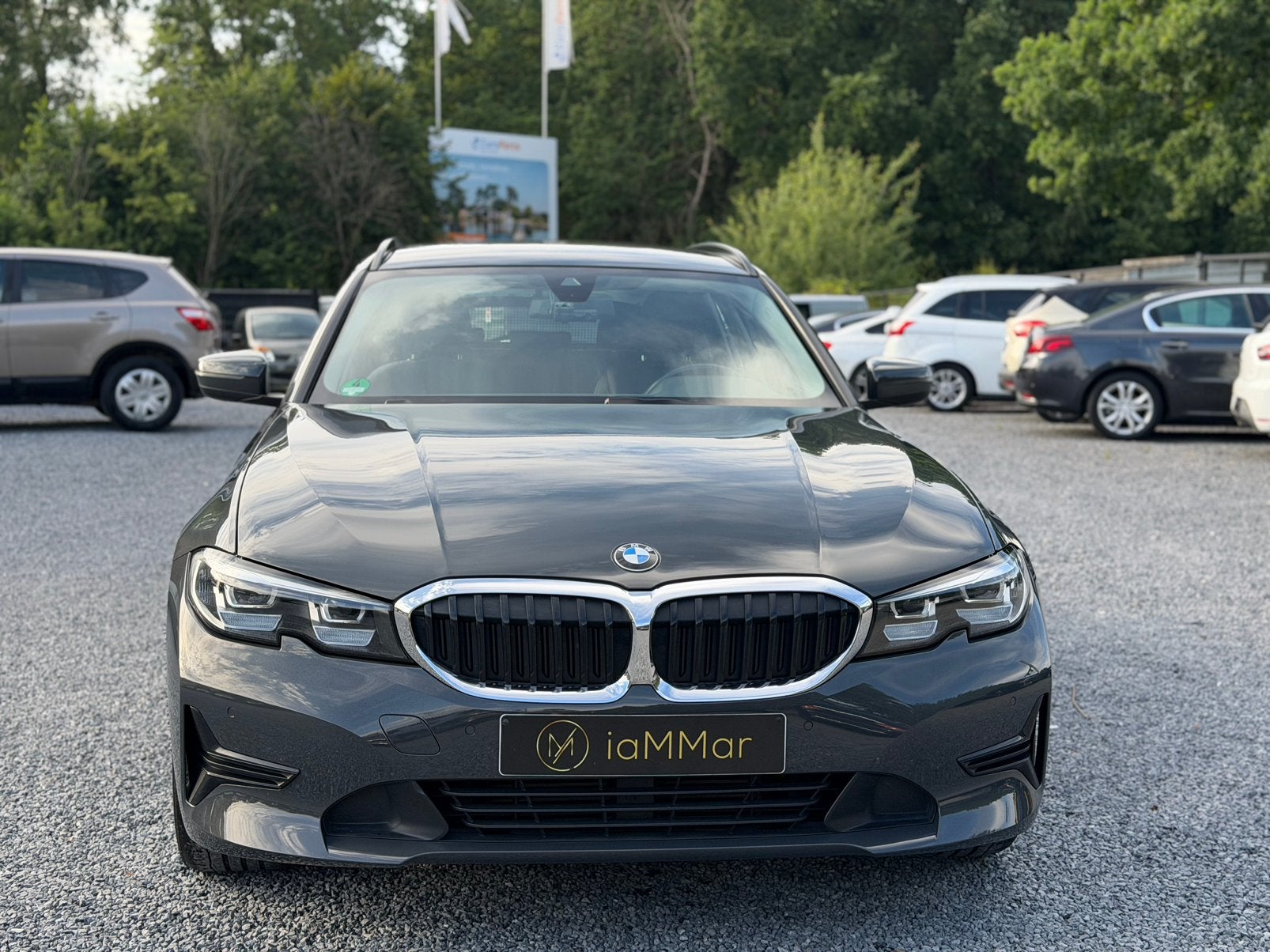 BMW 318 - AUTOMAAT, Auto's, Automaat, Leder, Bedrijf, Zilver of Grijs