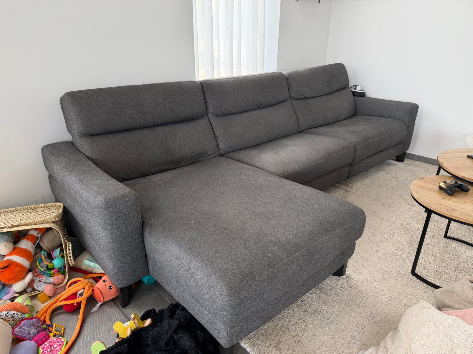 Hoekzetel met relax, Huis en Inrichting, Ophalen, Gebruikt