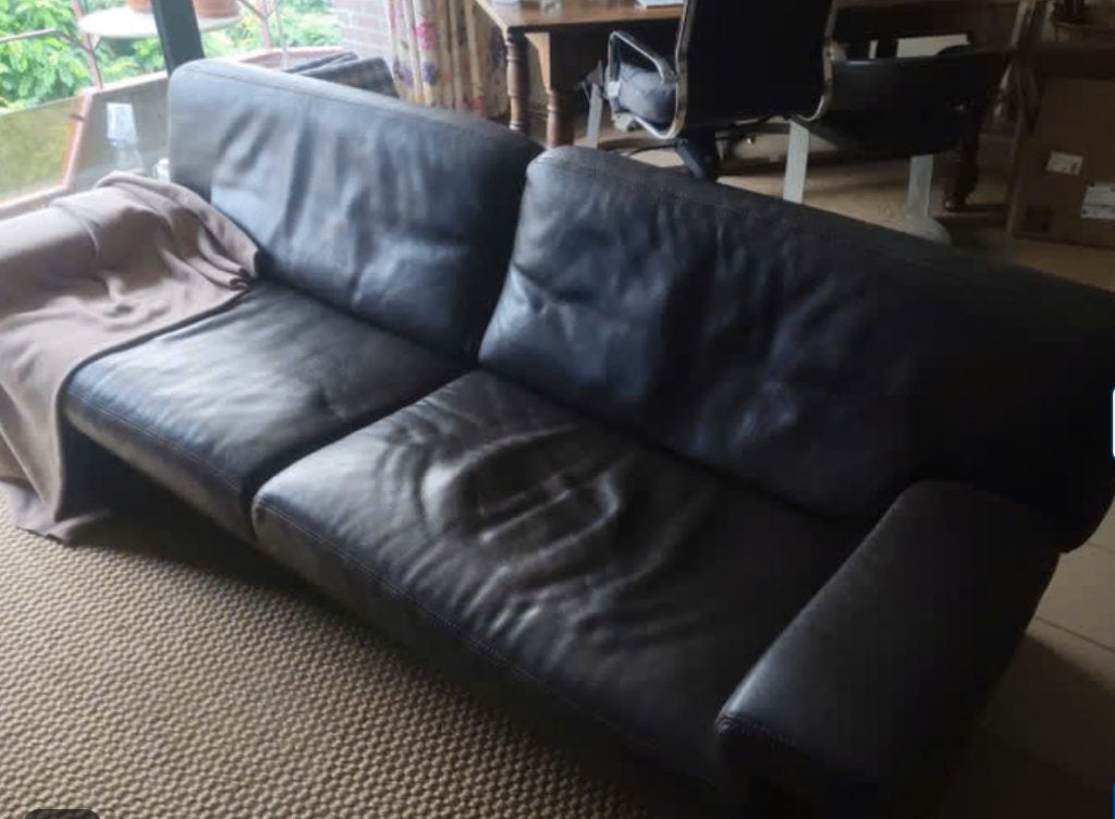 Lederen zetels, Enlèvement, Utilisé, Cuir, Himolla hukla  rolf benz natuzzi leolux jori italiaans design