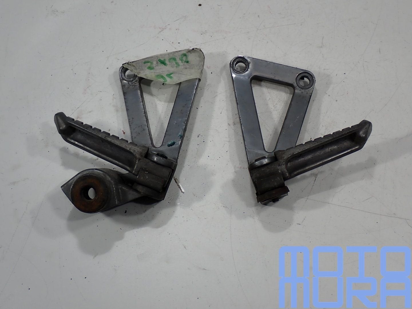 duo voetsteunen voor de Kawasaki ZX-9R 1994 - 1997 ZX-9R ZX9, Gebruikt, -, -, Ophalen of Verzenden