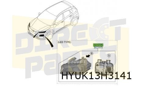 Hyundai Kona EV koplamp L (LED) Origineel! 92101J9050, Neuf, -, -, Hyundai